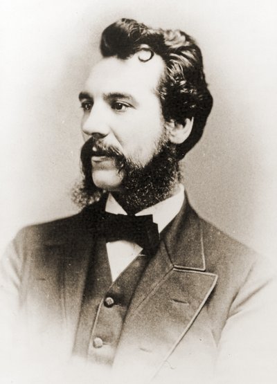 Alexander Graham Bell, 1876 von British Photographer